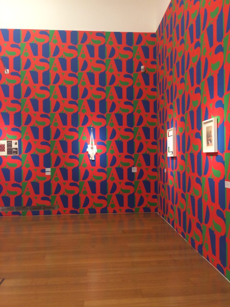 Obras de la muestra