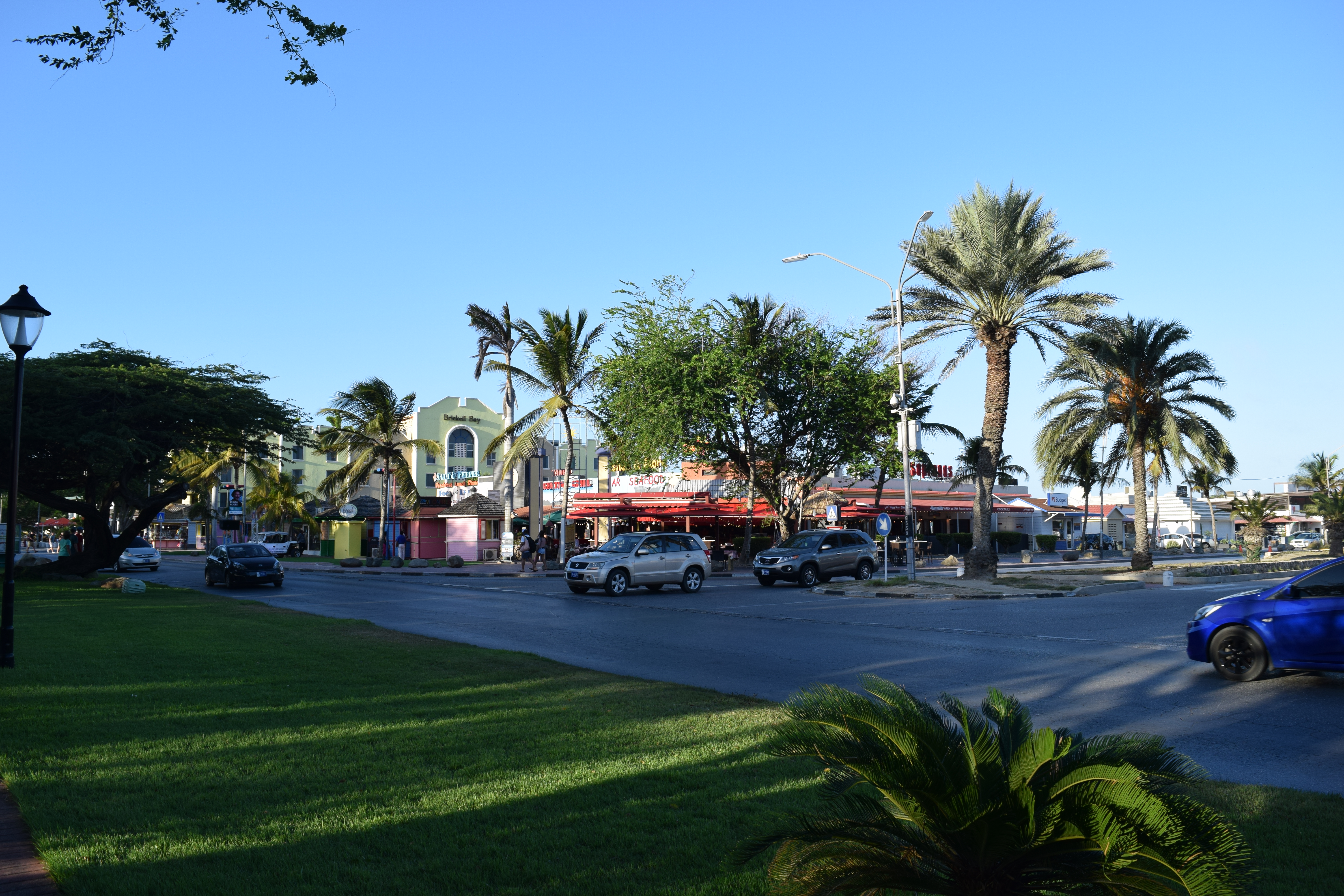 Zona comercial guia de viaje a aruba