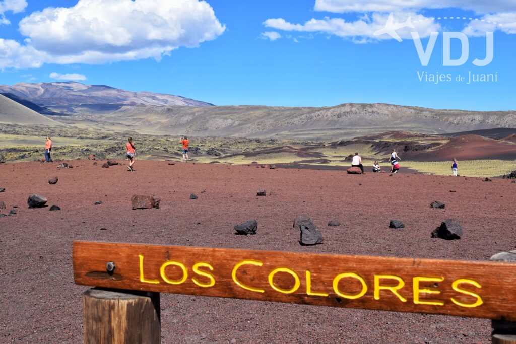 los colores la payunia